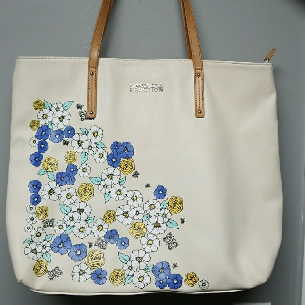 Floral Print Kenneth Cole Tote