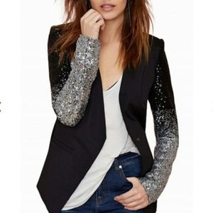 Sequin blazer