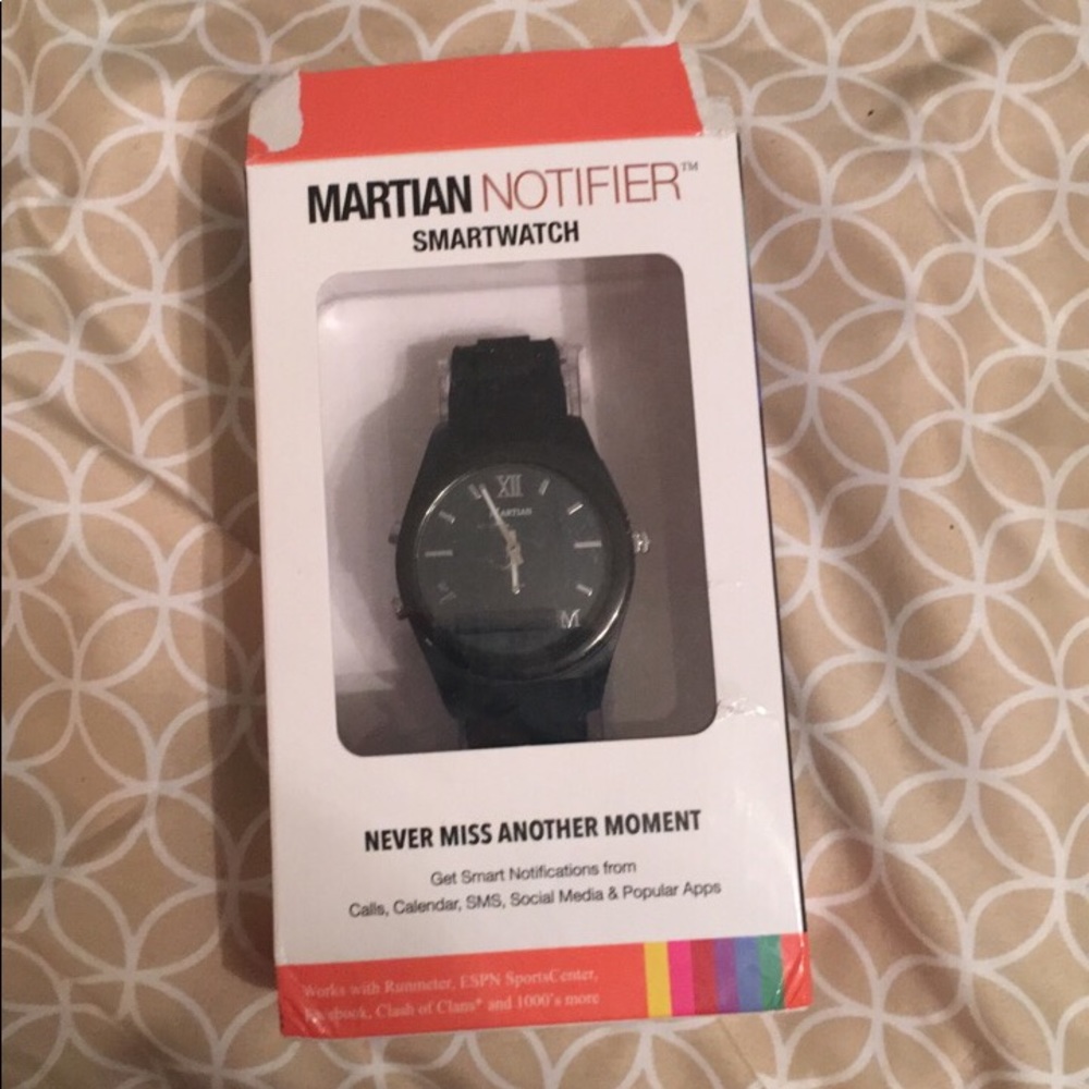 martian notifier smart watch