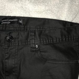 Dark Grey Pleather Cotton On Jeans