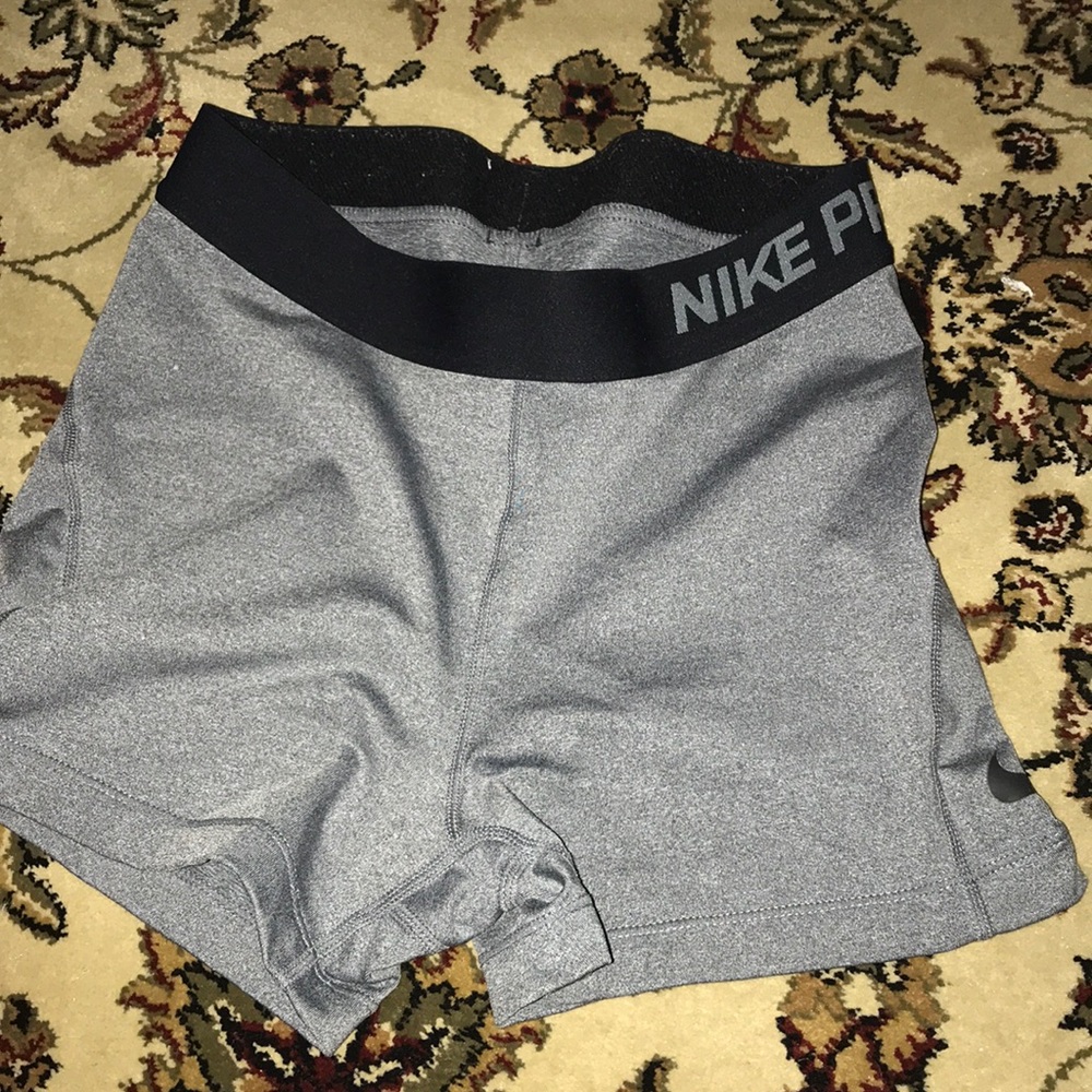 Grey Nike Pros