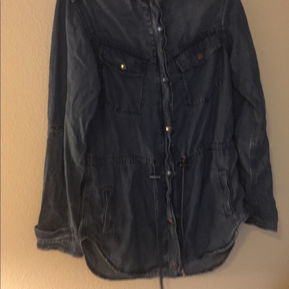Rails Denim Anorak Size Xs - image 6