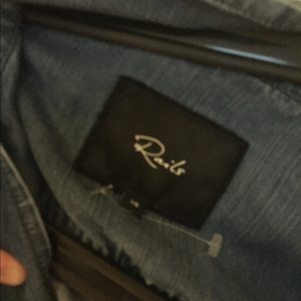 Rails Denim Anorak Size Xs - image 7