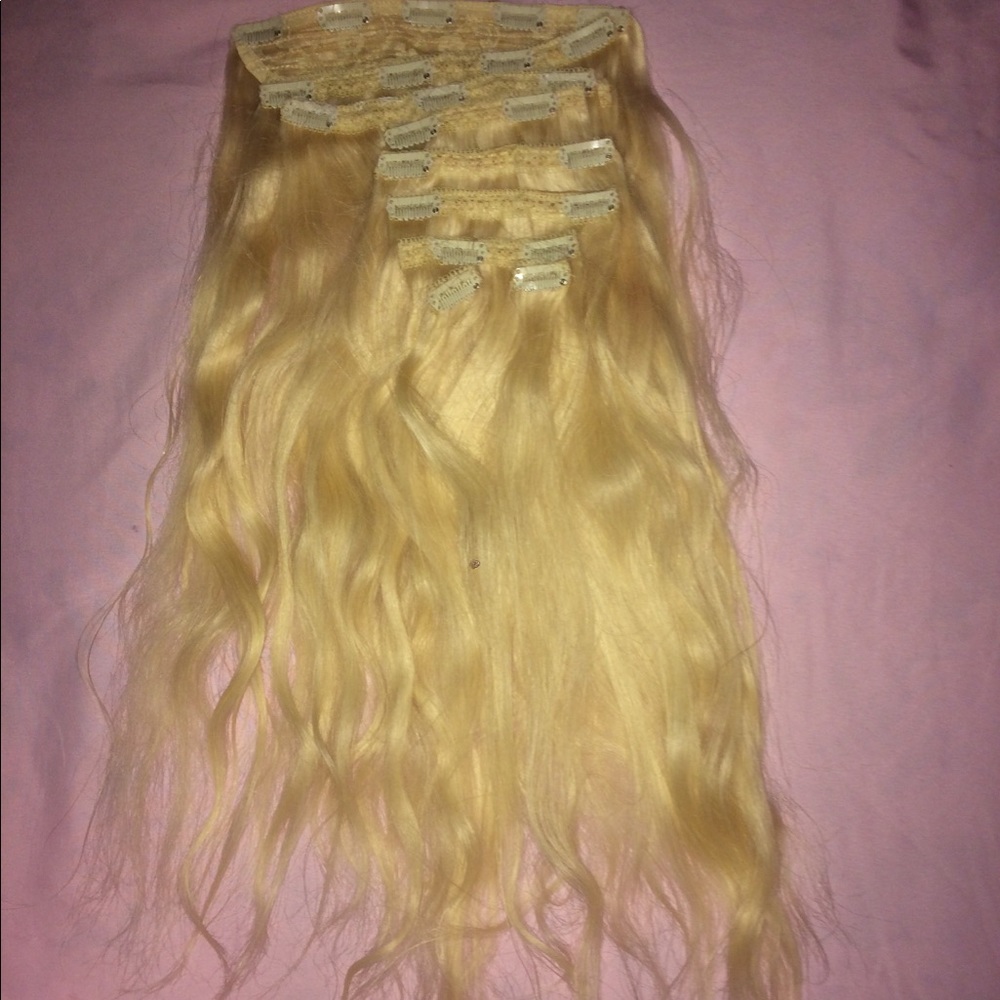 200g 20 inch Clip-in Real Human Extensions