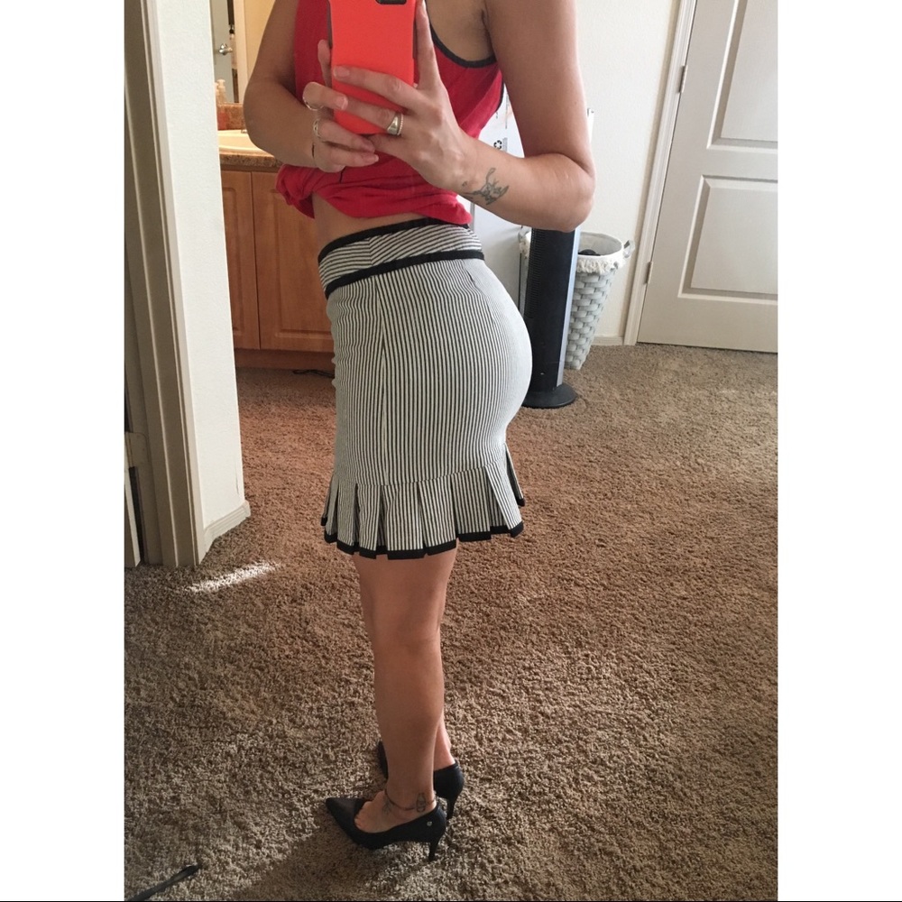 Nanette Lepore pinstripe skirt 👠