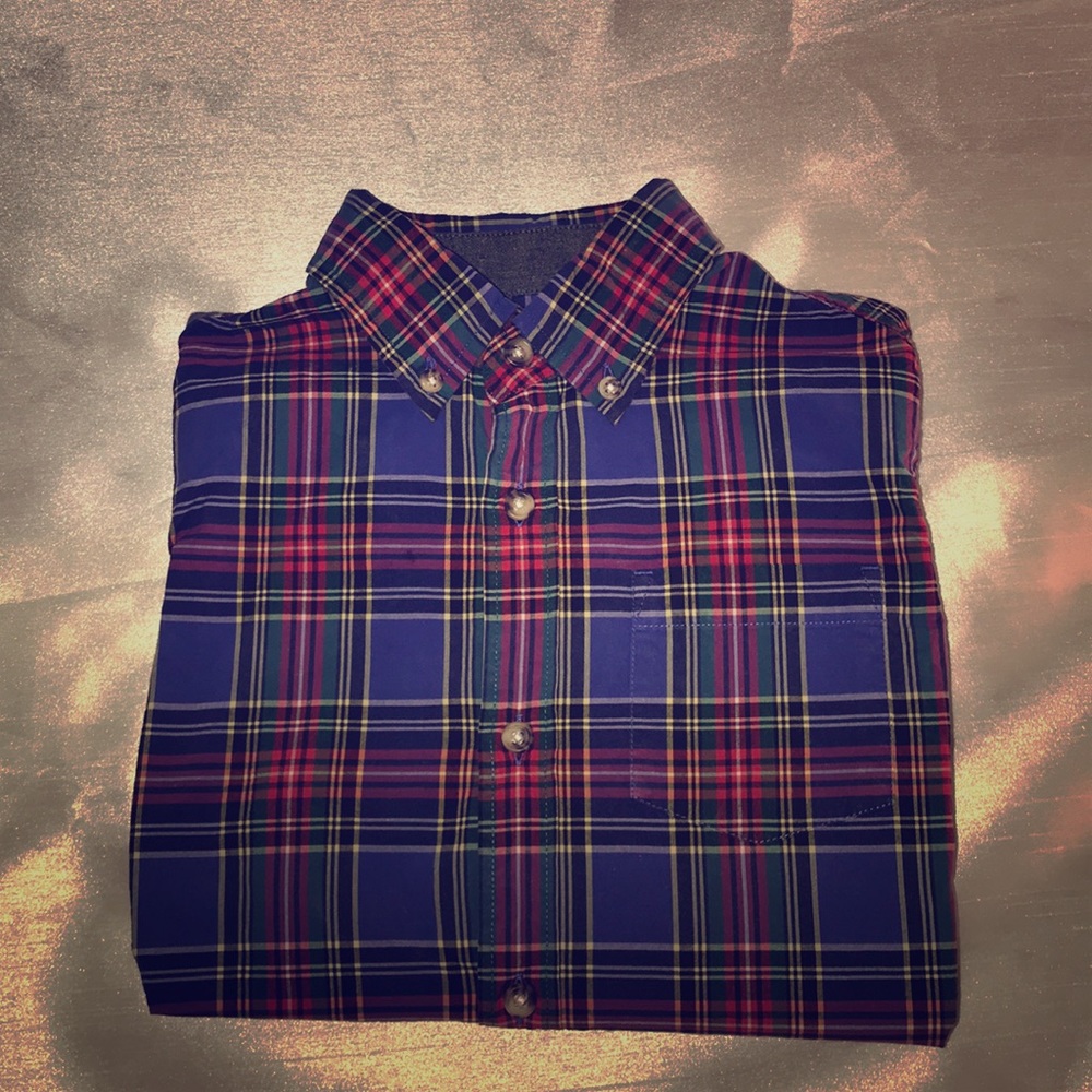 Crewcute boy’s Button-down long sleeve shirt