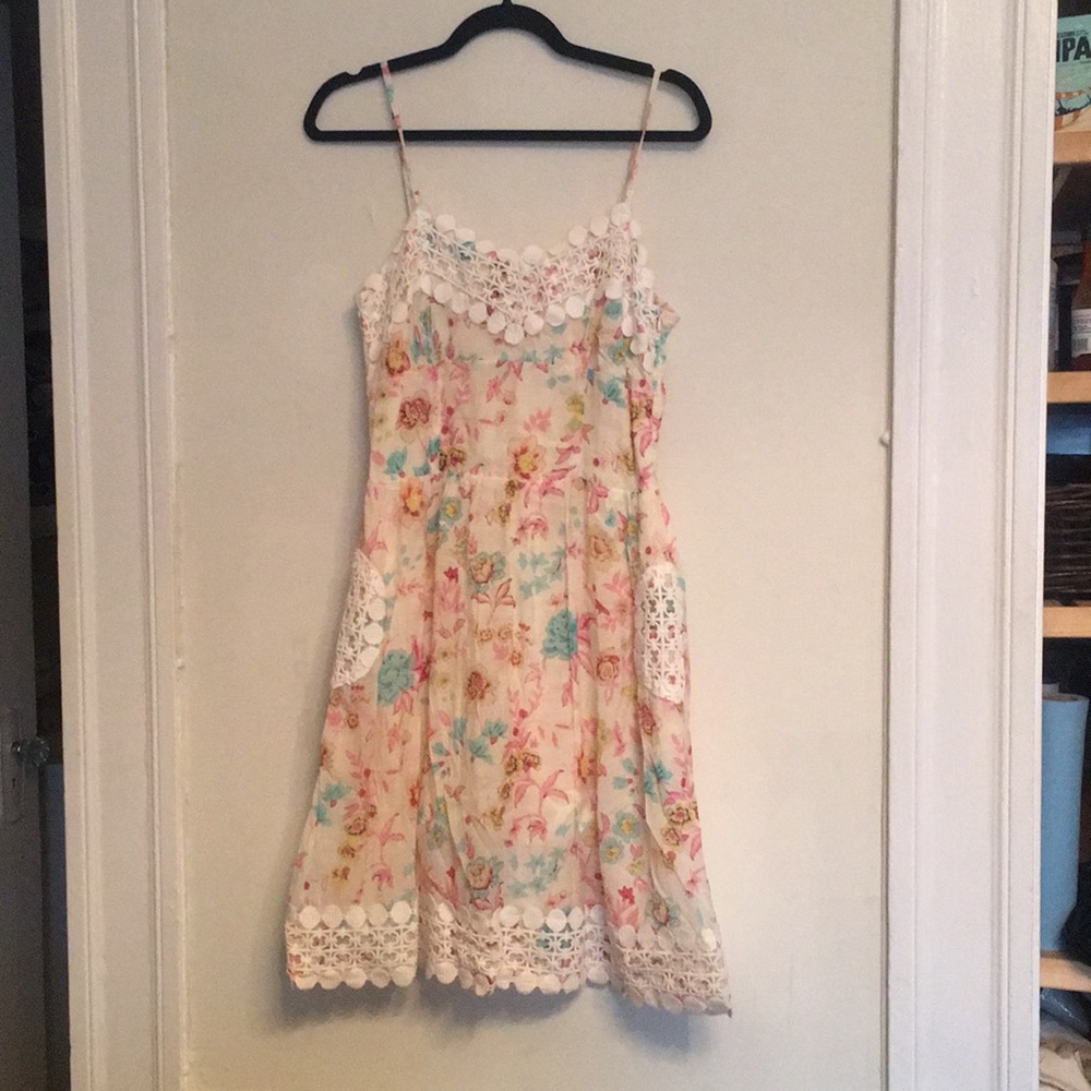 Pastel Summer Dress With Pockets