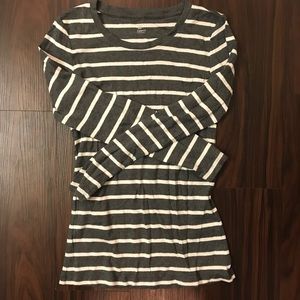 Soft long sleeve stripped t-shirt Gap