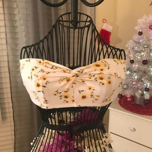 Floral bralet