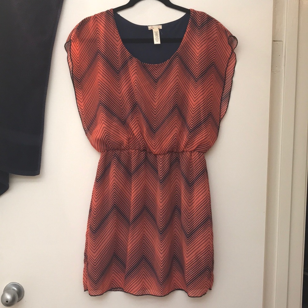 Geometric pattern dress