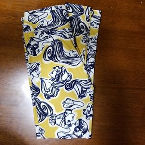 LuLaRoe Disney Princess leggings OS