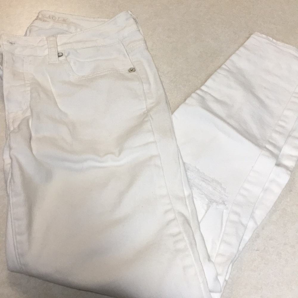 American Eagle boy crop jeans