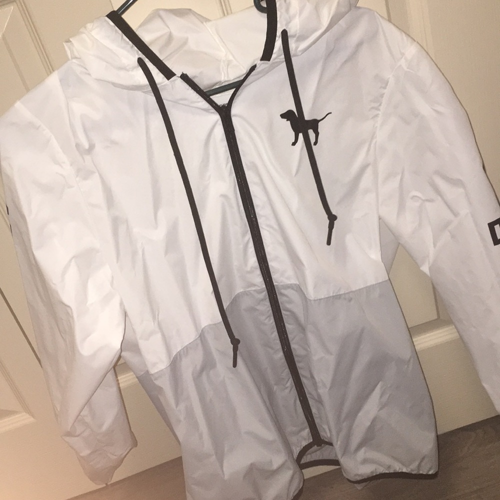 Victoria’s Secret pink rain coat/windbreaker