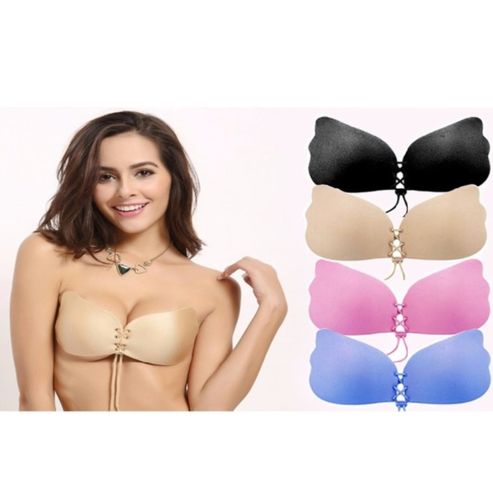 Strapless Bra Push Up Silicone Bra