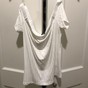 White Off The Shoulder Top