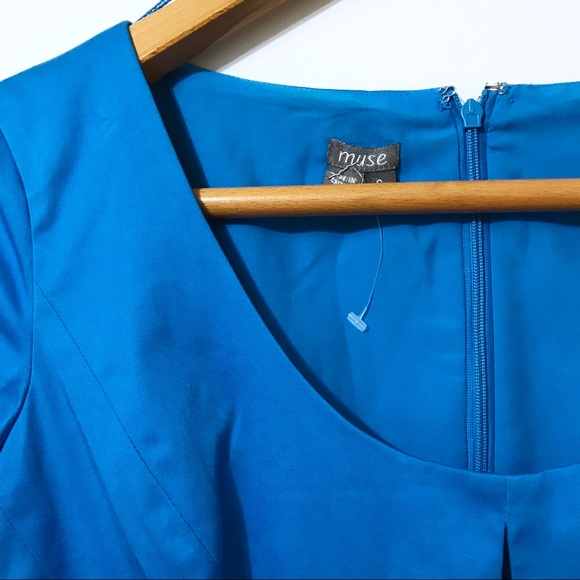 Muse Blue Dress - Picture 4 of 5