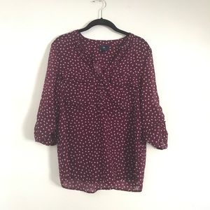 Gap Hearts Blouse