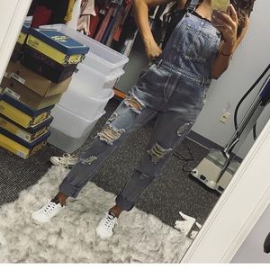 Never worn dust ressed overalls