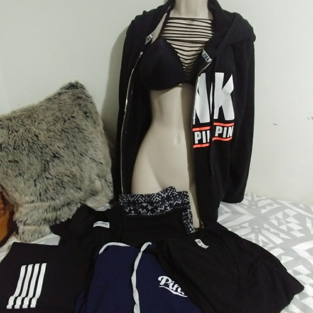 Pink victoria secret and pink 6 items