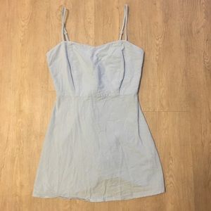 Light blue mini dress from revolve
