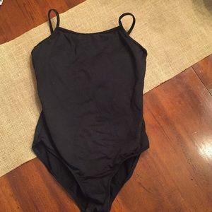 Girls Black Leotard