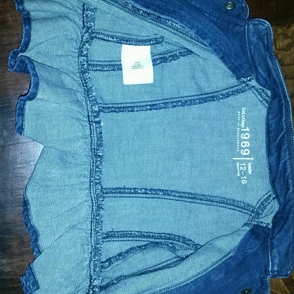 Toddler girl denim jacket