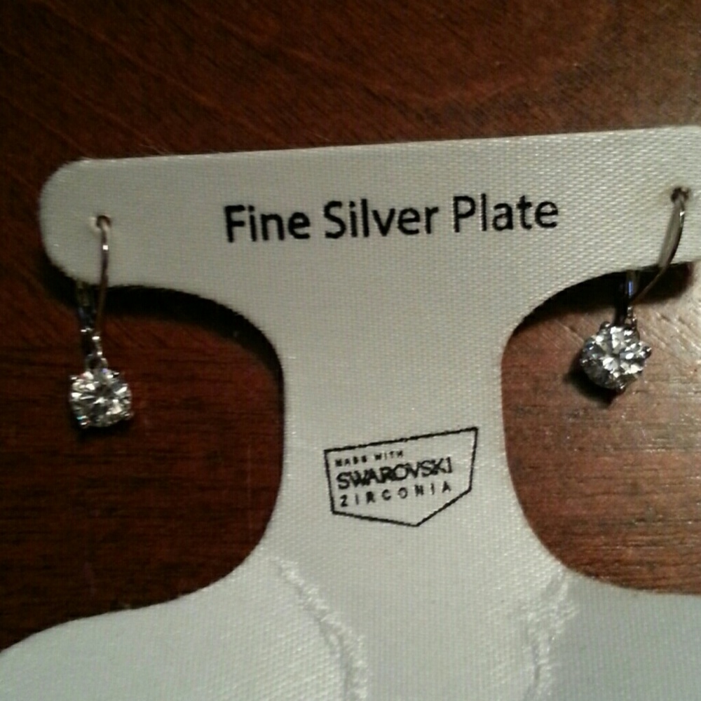 Swarovski silver plate Earrings