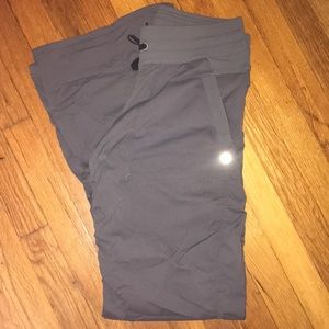 Lululemon Grey Tall Studio Pant size 8