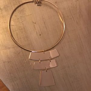 Gold plated choker