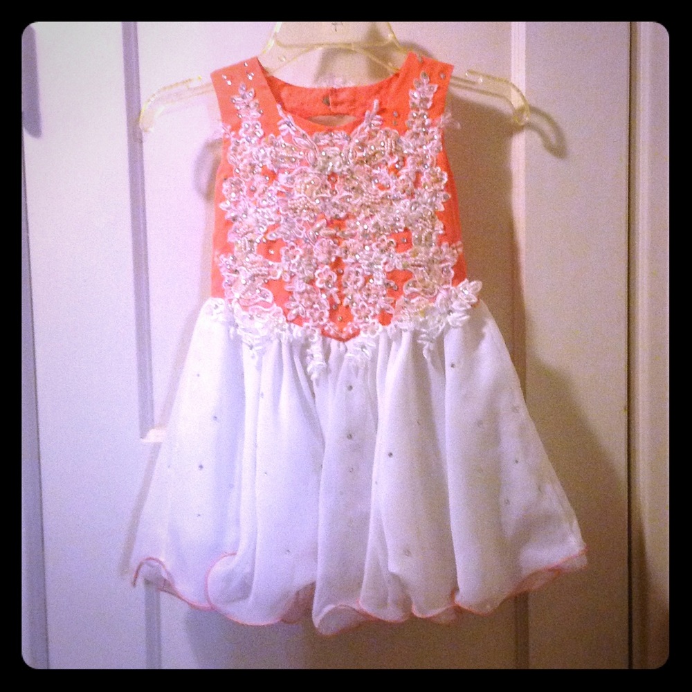 Girls pageant dress