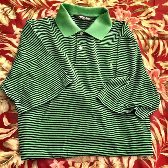 NWT Ralph Lauren Polo Golf Green/Black Small - Picture 2 of 2
