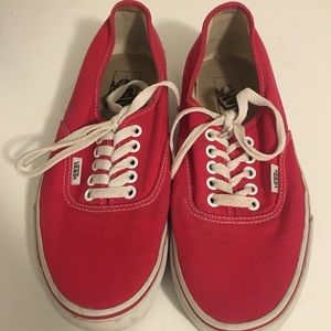 Red Vans