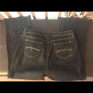 Like new Jeanstar 20W Black Denim Bootcut Jeans