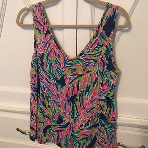Lilly Pulitzer Minka trapeze tank