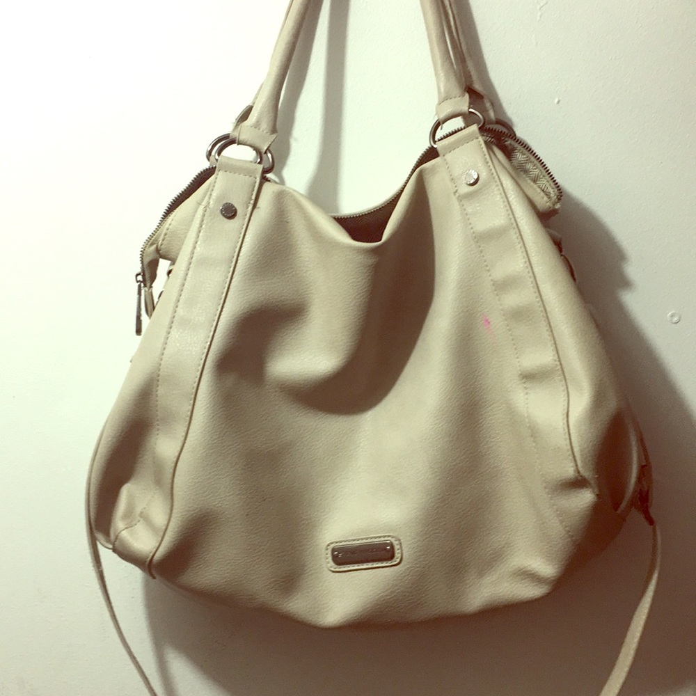 Steve Madden used bag tan