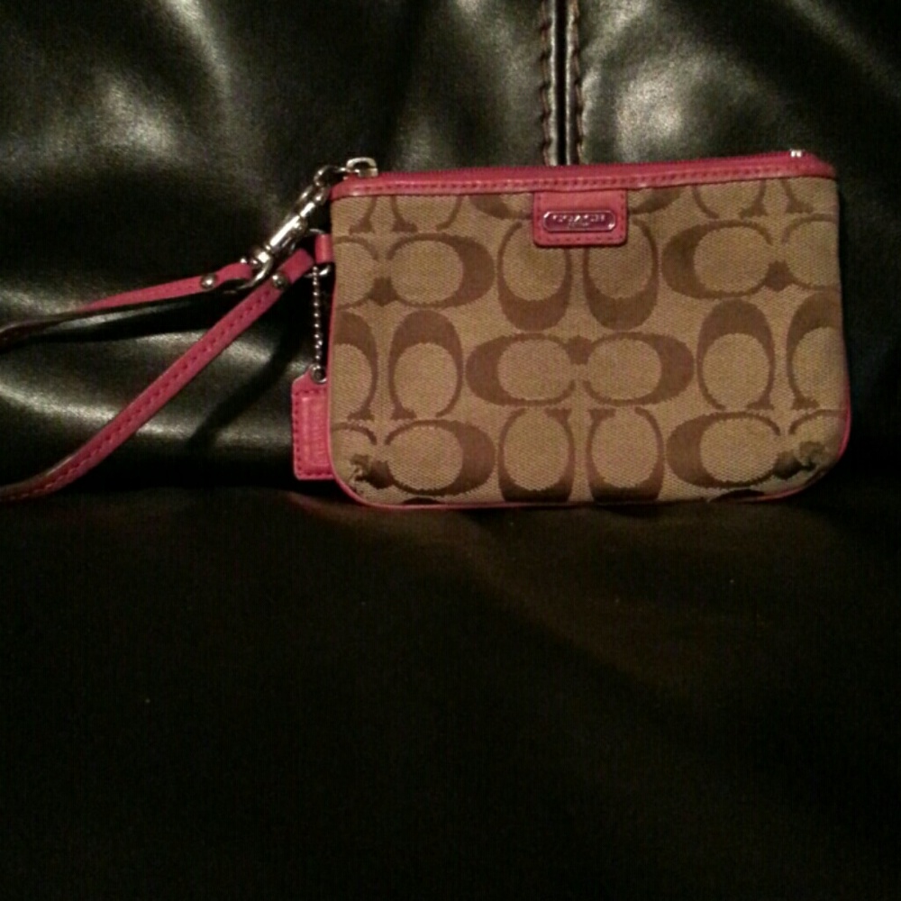 COACH wristlet
