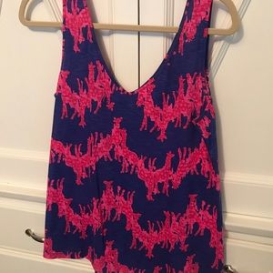 Lilly Pulitzer Minka trapeze tank