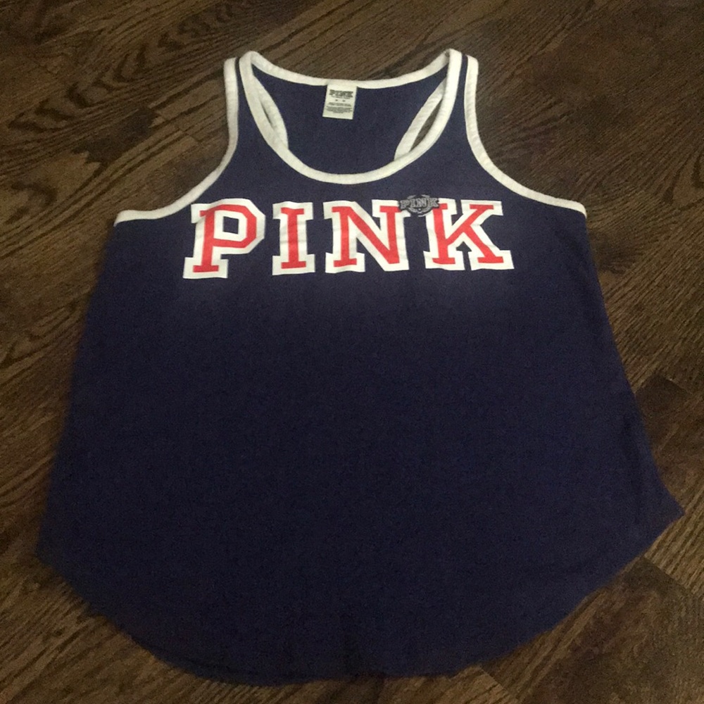 Pink brand tank top