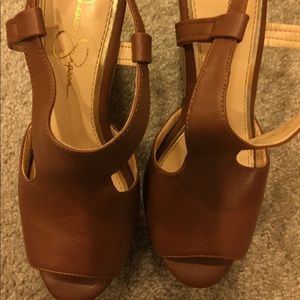 Jessica Simpson platform sandals