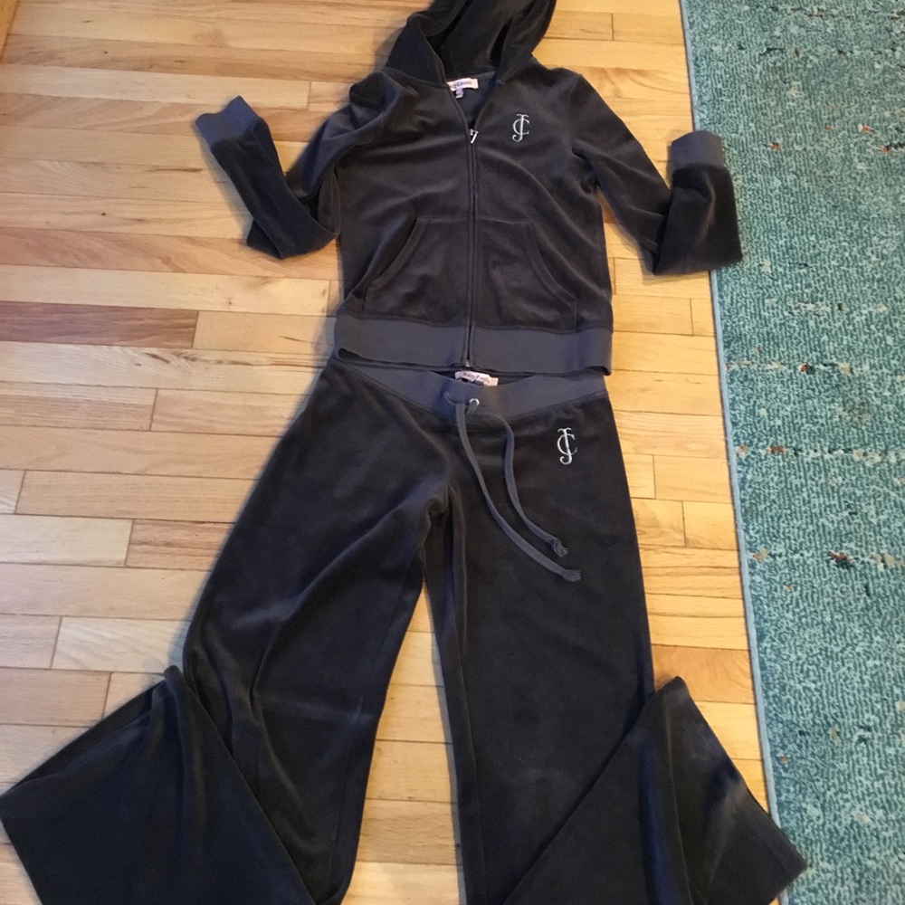 Juicy couture embroidered tracksuit set