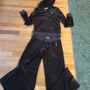 Juicy couture embroidered tracksuit set
