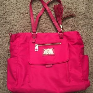 Pink Juicy Couture Diaper Bag