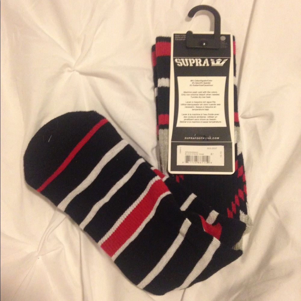 NWT never worn Supra socks