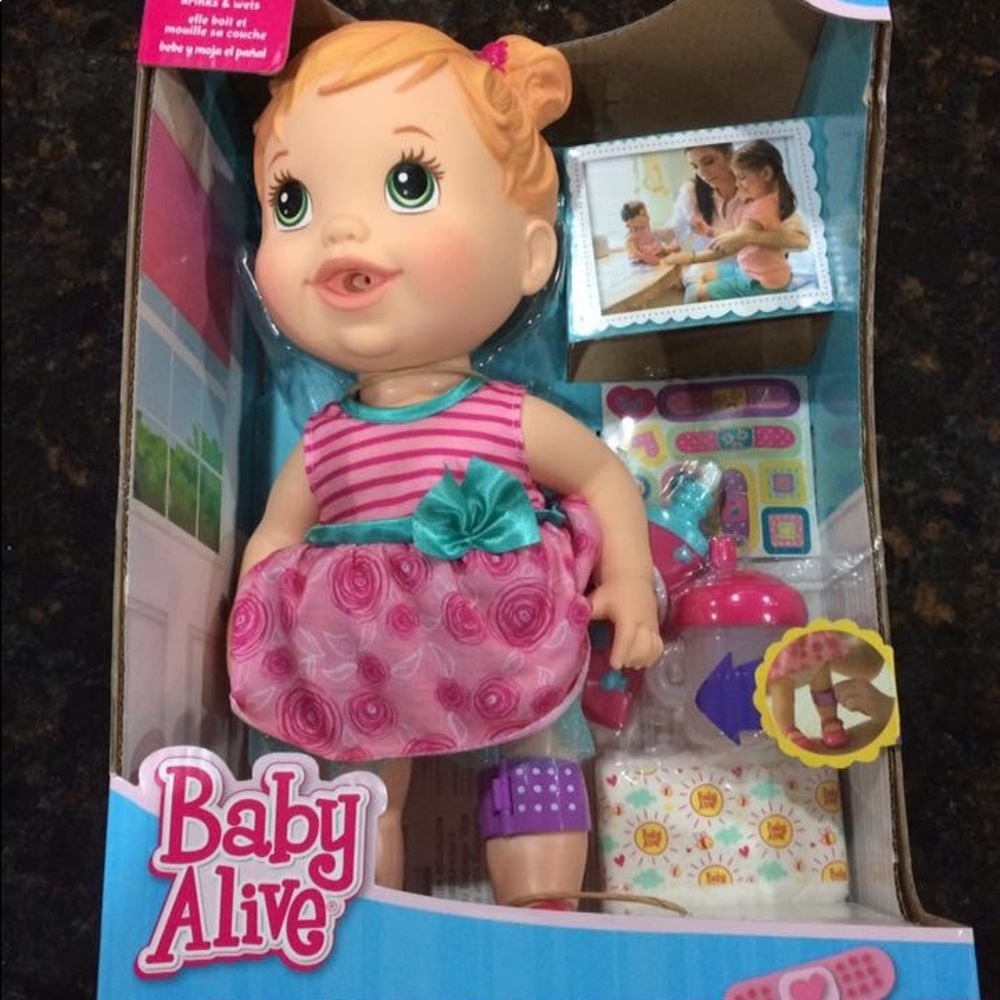 Baby Alive Baby Gets a Boo Boo Doll in box