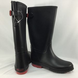 NWOB Rain Boots w/ Micro Fleece Lining Back Buckle