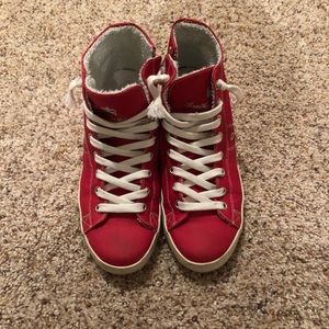 Leather Crown Sneakers