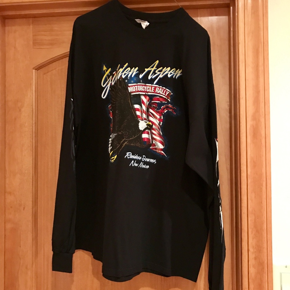 Men's Motorcycle Rally Tee   2XL.