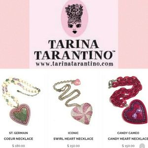 TARINA TARANTINO Black Heart Necklace