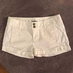 White Express Shorts