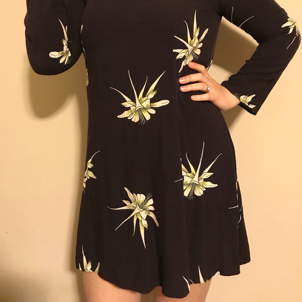 Short floral dress